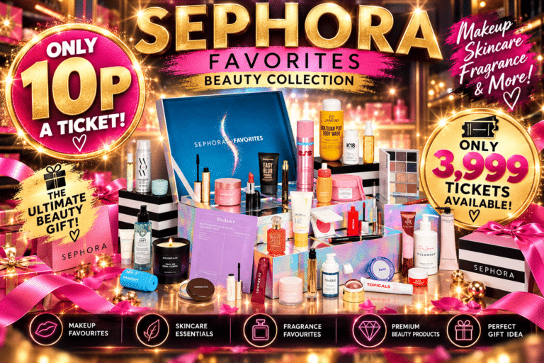 Sephora Favorites Beauty Collection competition – 10p a ticket