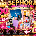 Win 200 mains for £2.50 into the Sephora Favorites Beauty Collection competition